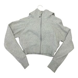 Lululemon Scuba full-zip cropped hoodie